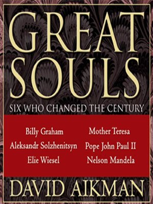 cover image of Great Souls